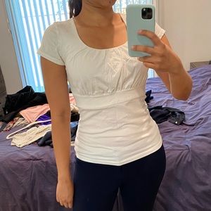 Ann Taylor white blouse